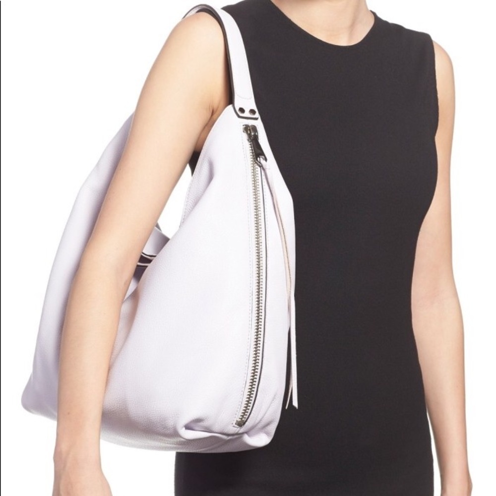 Rebecca Minkoff Lilac Bryn Double Zip Hobo